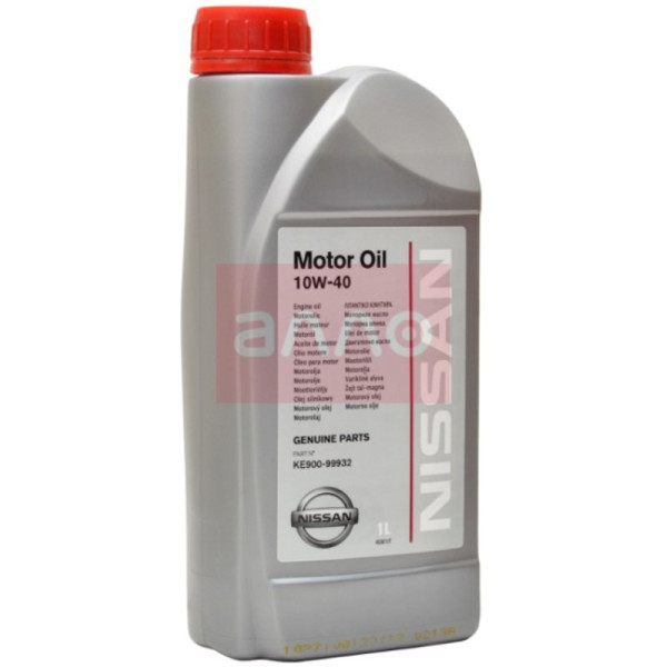 

Nissan Motor Oil 10W-40 A3/B4 полусинтетическое моторное масло, 1 л