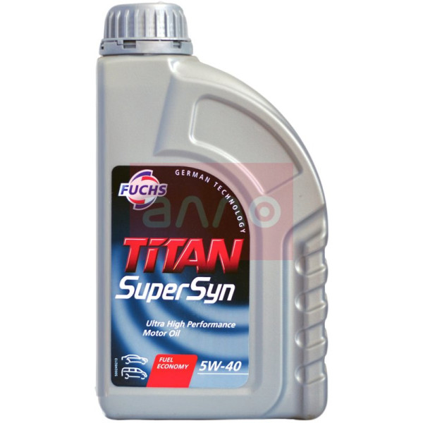

Fuchs Titan SuperSyn 5W-40 синтетическое моторное масло, 1 л