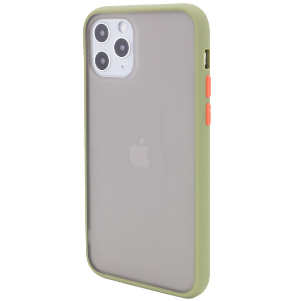 

TPU+PC чехол Color Buttons для Apple iPhone 11 Pro (5.8") Зеленый