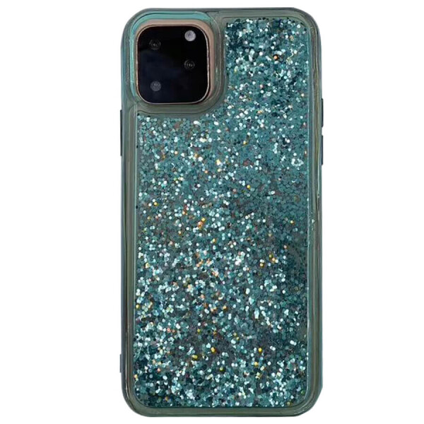 

TPU+PC чехол Sparkle (glitter) для Apple iPhone 11 Pro (5.8") Зеленый