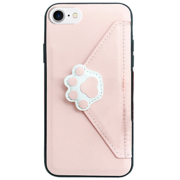 

Чехол-клатч Сat paw для Apple iPhone 7 / 8 (4.7") Розовый