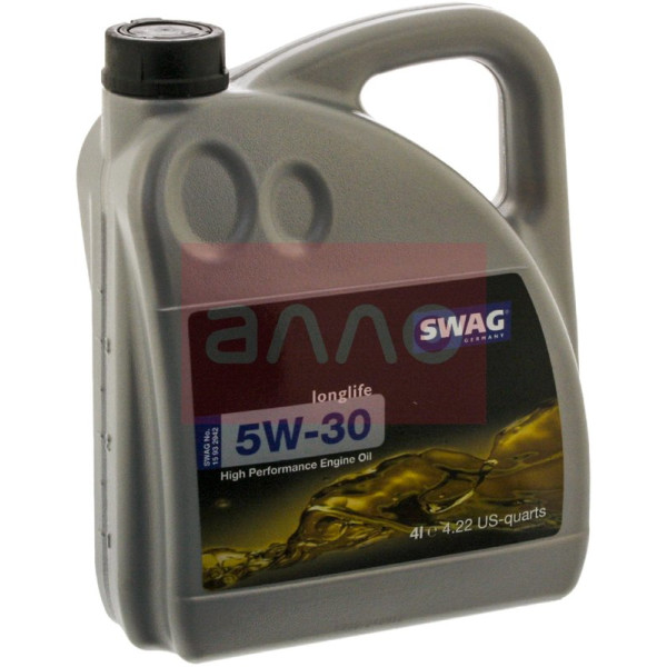 

Swag 15932942 SAE 5W-30 Longlife (C3) синт. моторное масло, 4 л