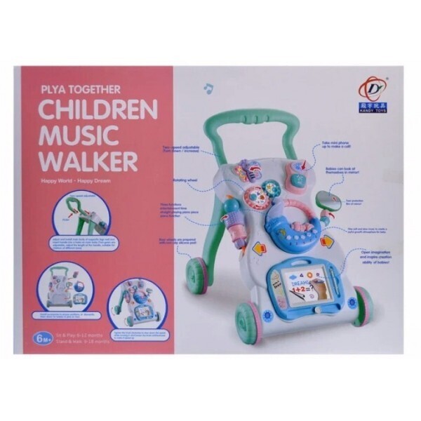 

Каталка-ходунки Baby Toys 696-R8, игровой центр