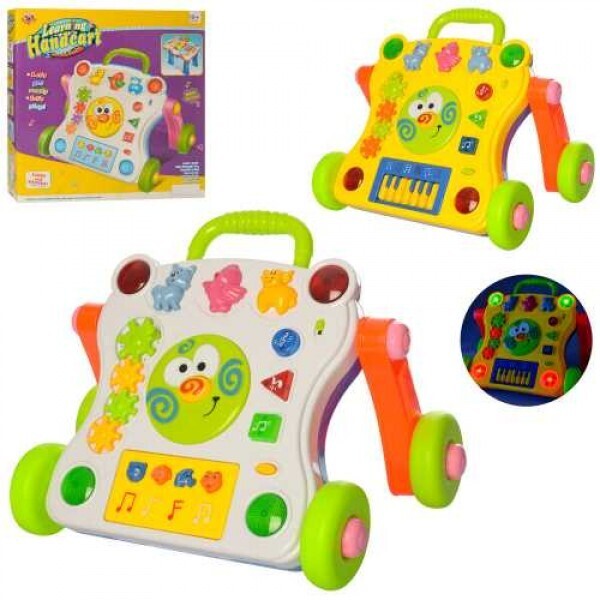 

Каталка-ходунки Baby Toys 668-50-58 музыкальные, световые эффекты, трещотка