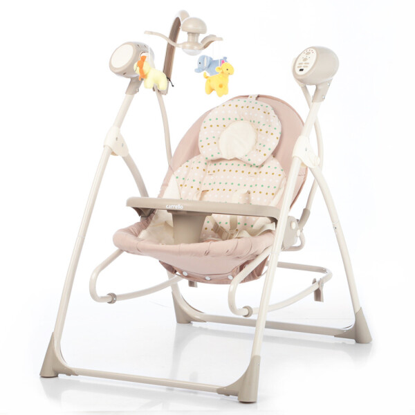 

Колыбель-качели CARRELLO Nanny 3 в 1 CRL-0005 Beige Dot
