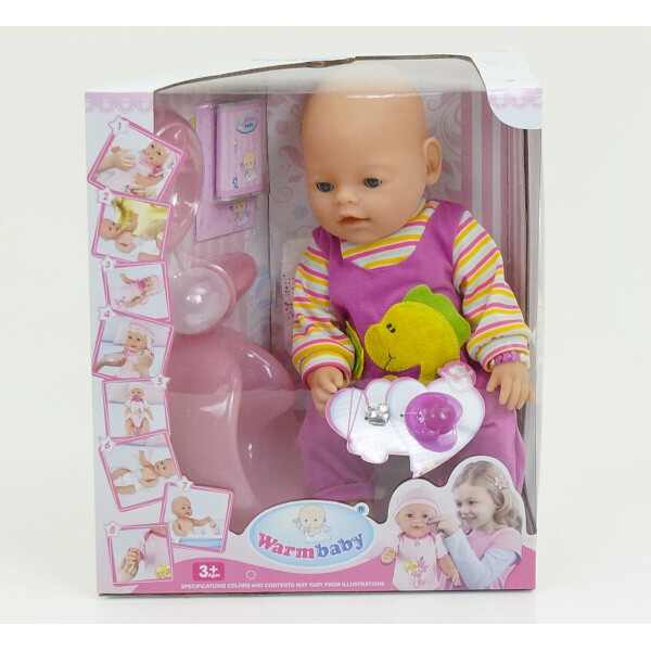 

Пупс Warm baby 8006-19, функциональный