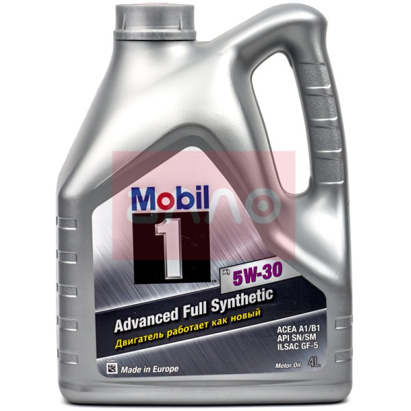 

Mobil 1 X1 5W-30 Advanced Full Synthetic Моторное масло, 4 л