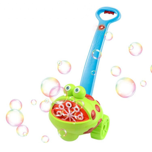 

Каталка Baby Toys FH 775 с мыльными пузырями "Лягушка" мелодии подсветка голубой