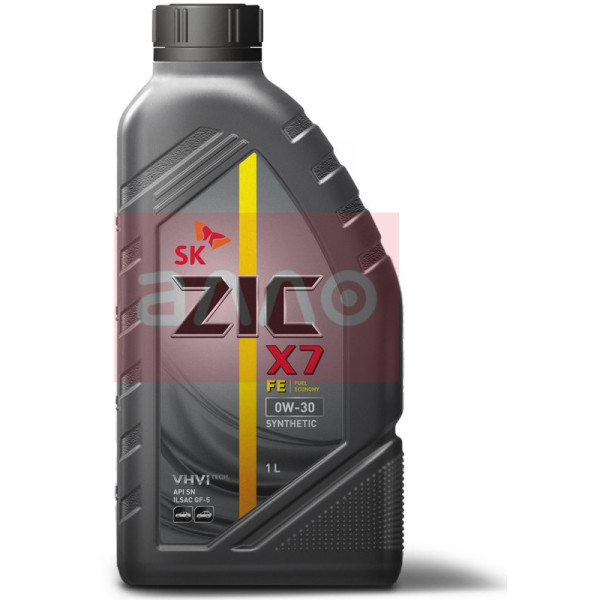 

ZIC X7 FE 0W-30 синтетическое моторное масло, 1 л