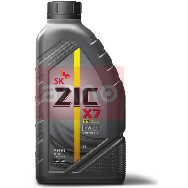 

ZIC X7 FE 0W-20 синтетическое моторное масло, 1 л