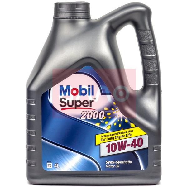 

Mobil Super 2000 X1 10W-40 полусинтетическое моторное масло, 4 л