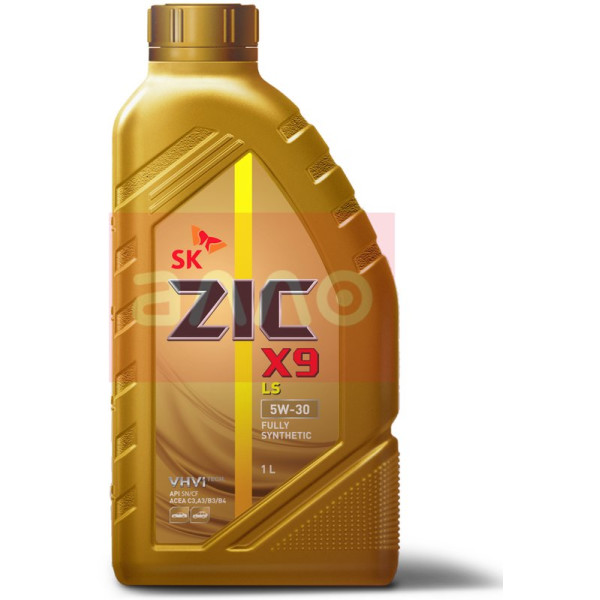 

ZIC X9 LS 5W-30 синтетическое моторное масло, 1 л