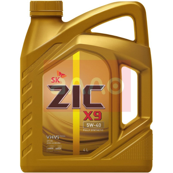 

ZIC X9 5W-40 синтетическое моторное масло, 4 л