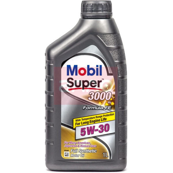

Mobil Super 3000 Formula FE 5W-30 синтетическое моторное масло, 1 л
