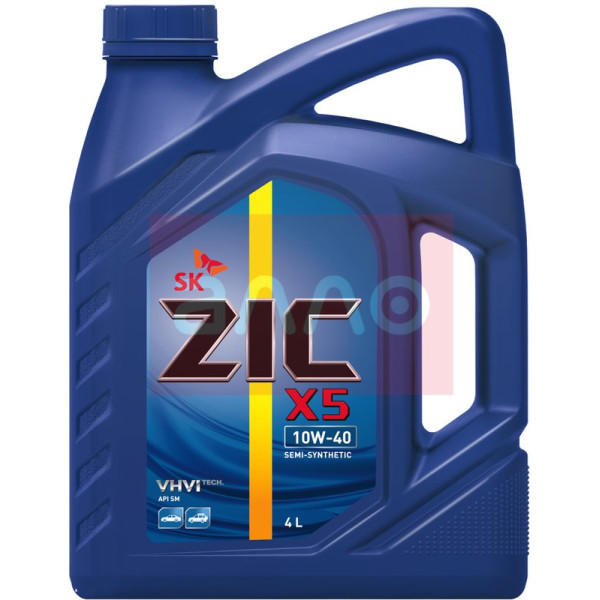 

ZIC X5 10W-40 полусинтетическое моторное масло, 4 л