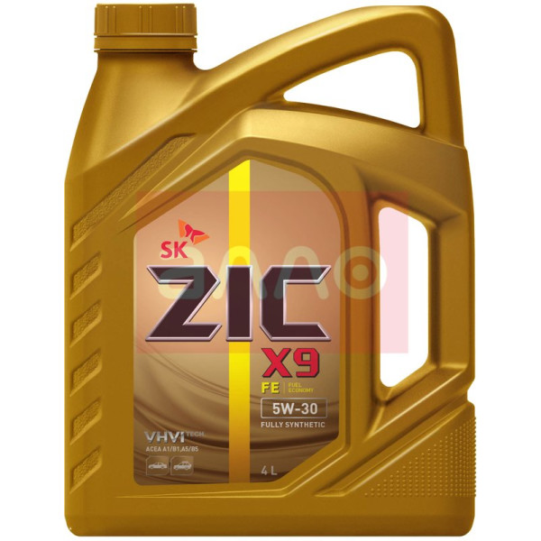 

ZIC X9 FE 5W-30 синтетическое моторное масло, 4 л