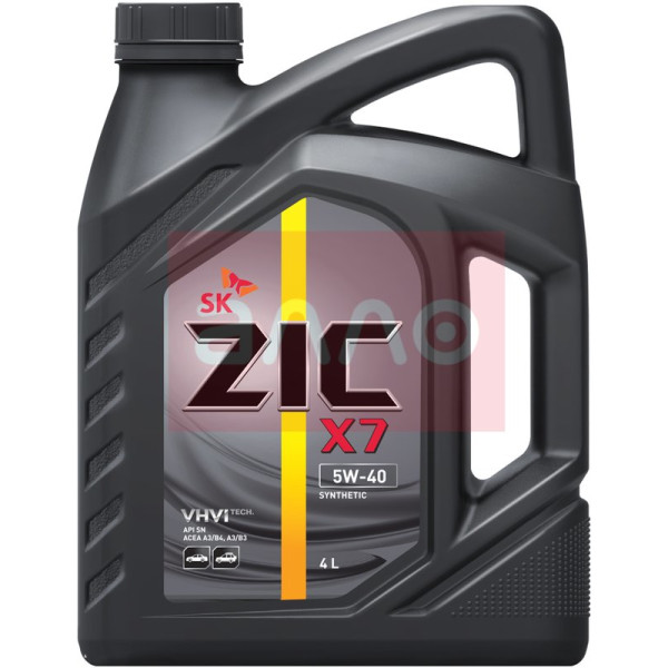 

ZIC X7 5W-40 синтетическое моторное масло, 4 л