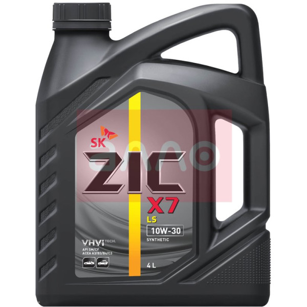 

ZIC X7 LS 10W-30 синтетическое моторное масло, 4 л