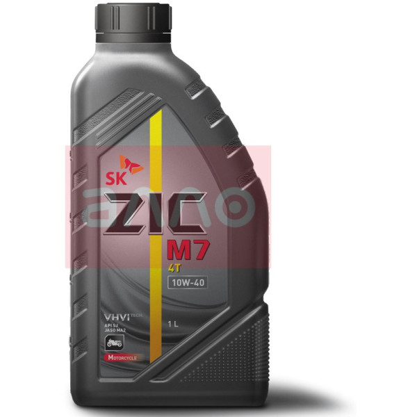 

ZIC M7 4T 10W-40 синтетическое моторное масло для мототехники, 1 л