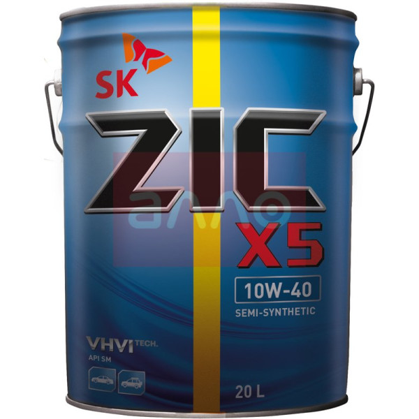 

ZIC X5 10W-40 полусинтетическое моторное масло, 20 л