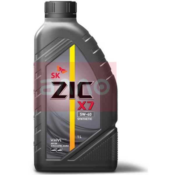

ZIC X7 5W-40 синтетическое моторное масло, 1 л