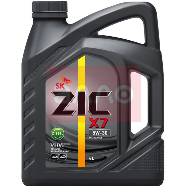 

ZIC X7 5W-30 Diesel дизельное моторное масло, 4 л