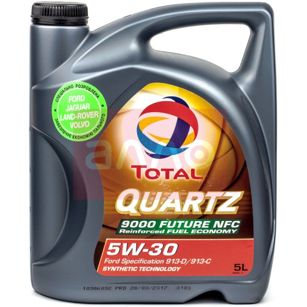 

Total Quartz 9000 Future NFC 5W-30 (A5/B5) Моторное масло, 5 л