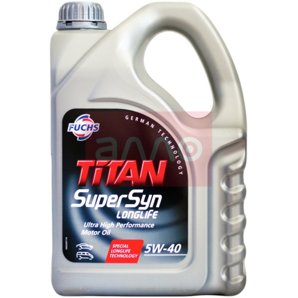 

Fuchs Titan SuperSyn Long Life 5W-40 синтетическое моторное масло, 4 л