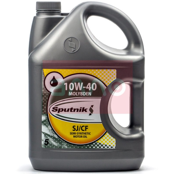 

Моторное масло Sputnik 10W-40 Molybden SJ/CF с молибденом, 5л (701326)