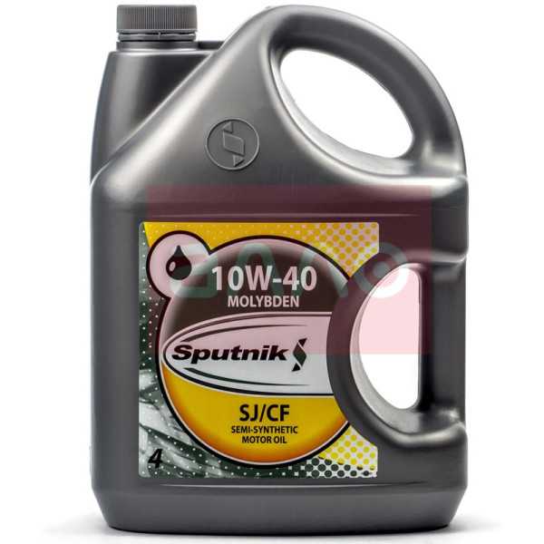 

Sputnik 10W-40 Molybden SJ/CF моторное масло с молибденом, 4 л
