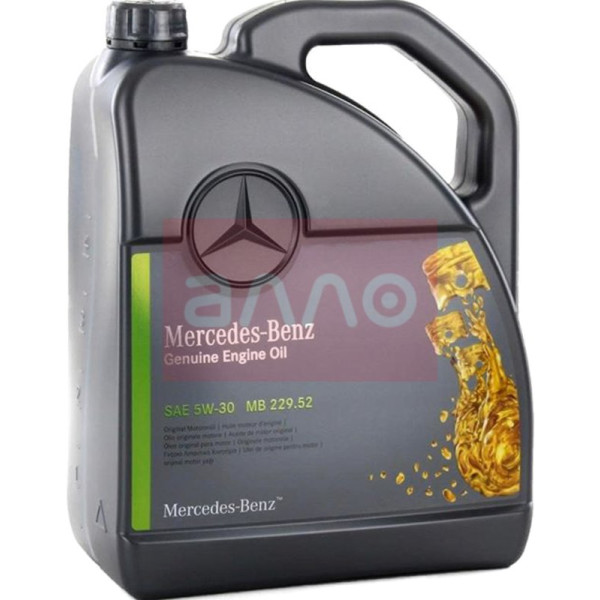 

Mercedes-Benz MB 229.52 5W-30 синтетическое моторное масло, 5 л