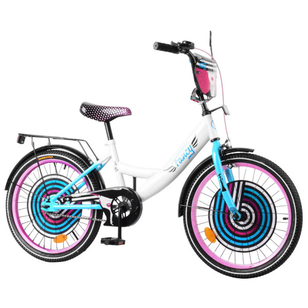 

Tilly Fancy 20" White / Blue (T-220215)