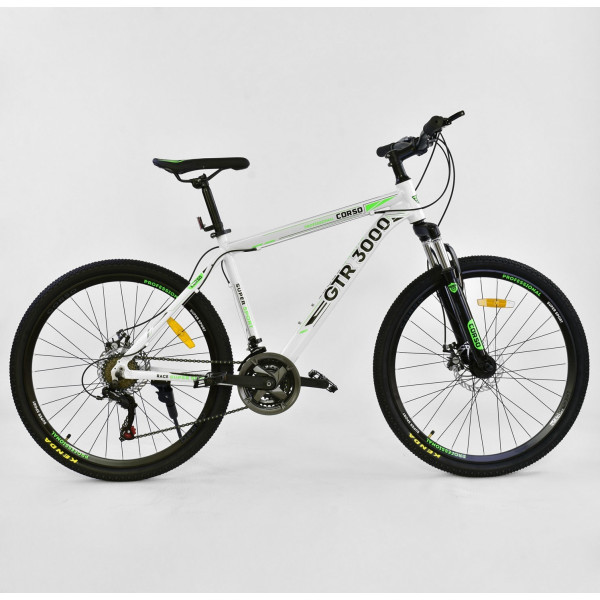 

Corso 26" GTR-3000 White / Green (JYT 003 - 7322)