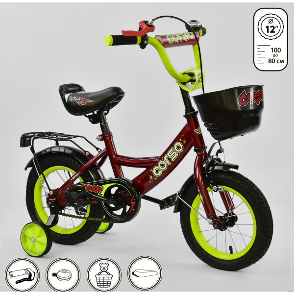 

Corso 12" G-12041 Red/Yellow (G-12041)