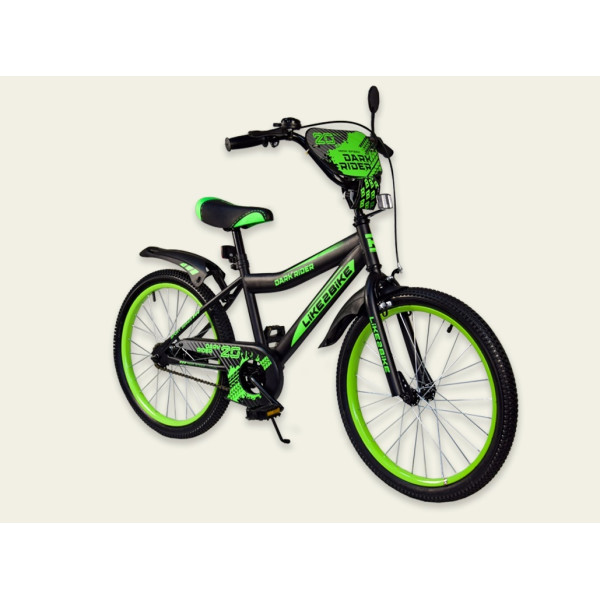 

Like2bike 20" Dark Rider Black/Green (192019)