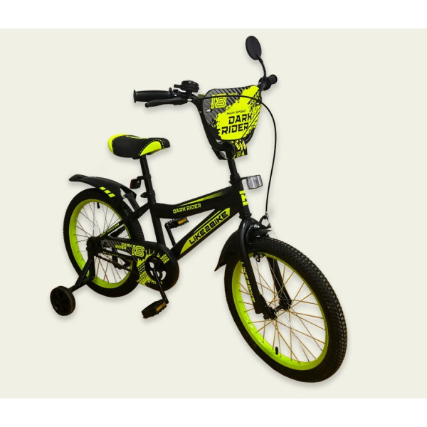 

Like2bike 18" Dark Rider Black/Yellow (191821)