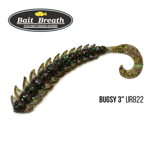 

Приманка Bait Breath BUGSY 3" Rock Soul (11 шт.) (Ur822 GreenPumpkin／Candy)