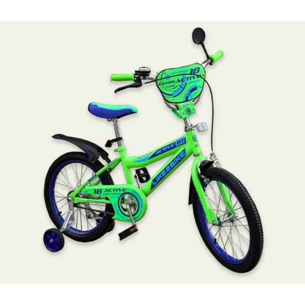 

Like2bike 18" Active Lime Green (191827)