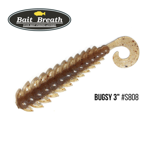 

Приманка Bait Breath BUGSY 3" Rock Soul (11 шт.) (S808 SHYAKO)