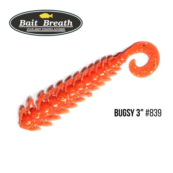 

Приманка Bait Breath BUGSY 3" Rock Soul (11 шт.) (S839 Orange /Gold)