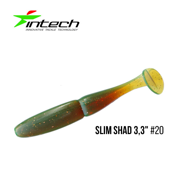 

Приманка Intech Slim Shad 3,3"(7 шт) (#20)