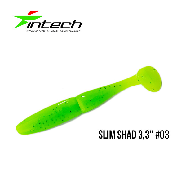 

Приманка Intech Slim Shad 3,3"(7 шт) (#03)