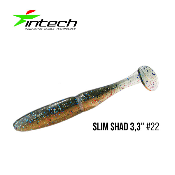 

Приманка Intech Slim Shad 3,3"(7 шт) (#22)