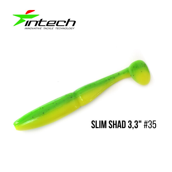 

Приманка Intech Slim Shad 3,3"(7 шт) (#35)