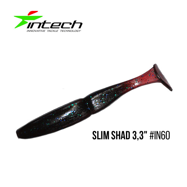 

Приманка Intech Slim Shad 3,3"(7 шт) (IN60)