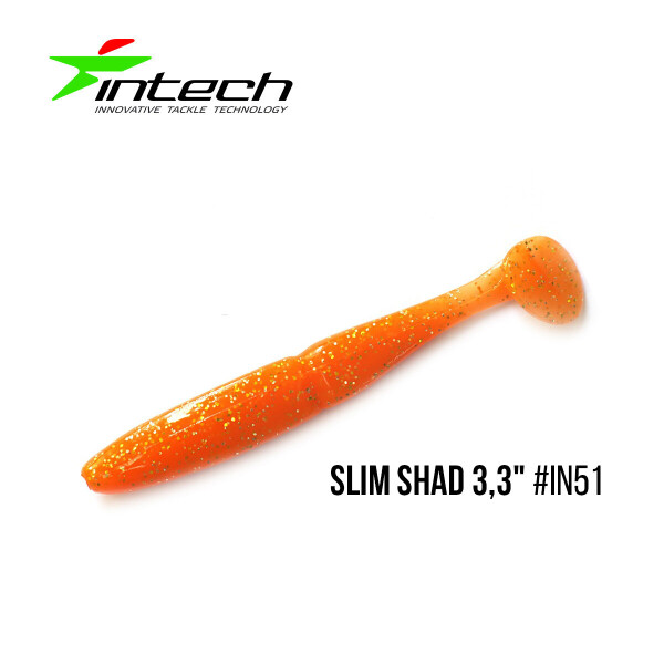 

Приманка Intech Slim Shad 3,3"(7 шт) (IN51)