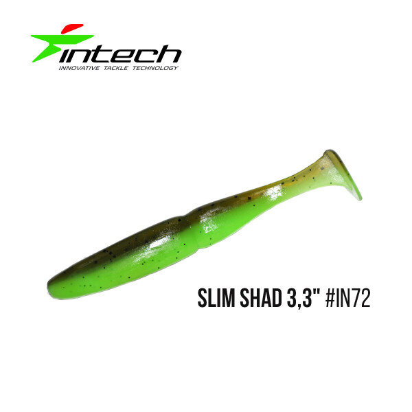 

Приманка Intech Slim Shad 3,3"(7 шт) (IN72)