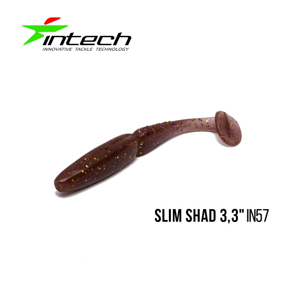 

Приманка Intech Slim Shad 3,3"(7 шт) (IN57)
