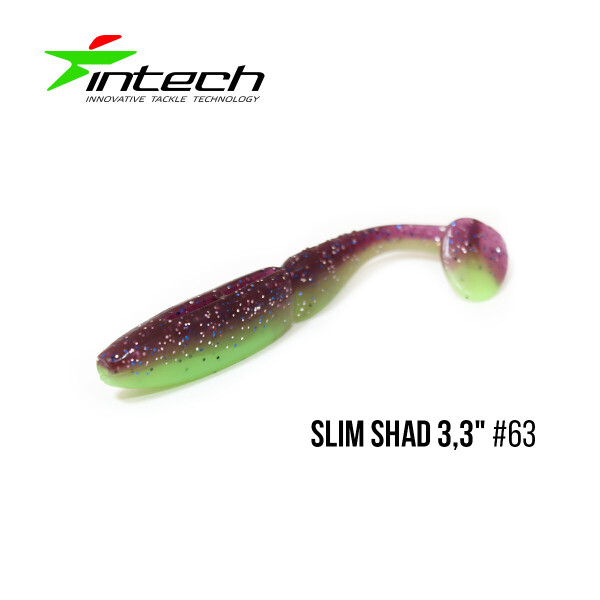 

Приманка Intech Slim Shad 3,3"(7 шт) (IN63)