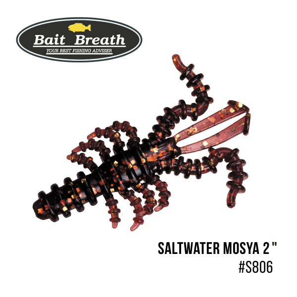 

Приманка Bait Breath Saltwater Mosya 2" (10 шт.) (S806 ISHIGANI)